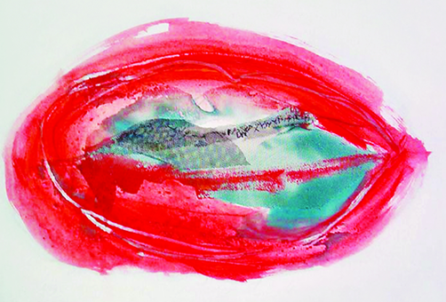 boca ferida painting